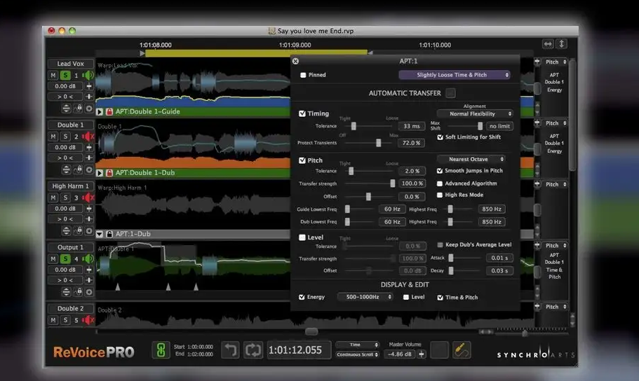 pro tools的每一条音轨能独立调整速度吗?